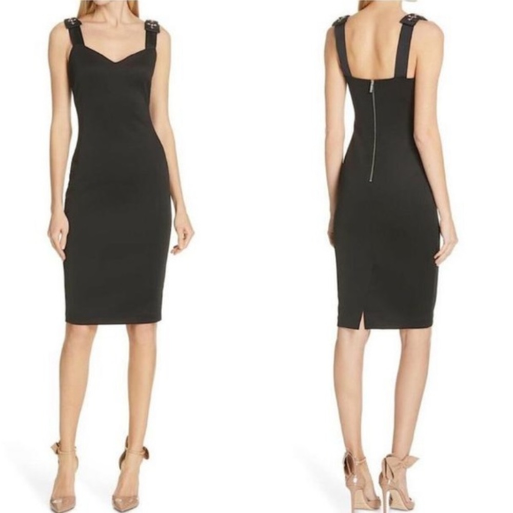 Ted Baker
Black Nancila Jewel Shoulder Sheath Cocktail Dress